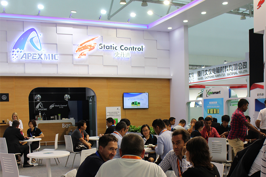 艾派克与Static Control史丹迪三度携手参加中国（珠海）国际打印耗材展览会