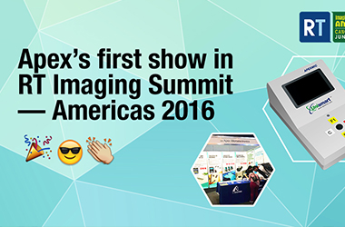 Apex’s first show in RT Imaging Summit —— Americas 2016
